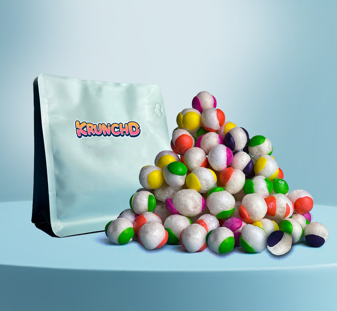 Skittles freeze dried sour