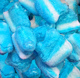 Freeze-Dried Blue Raspberry Slices